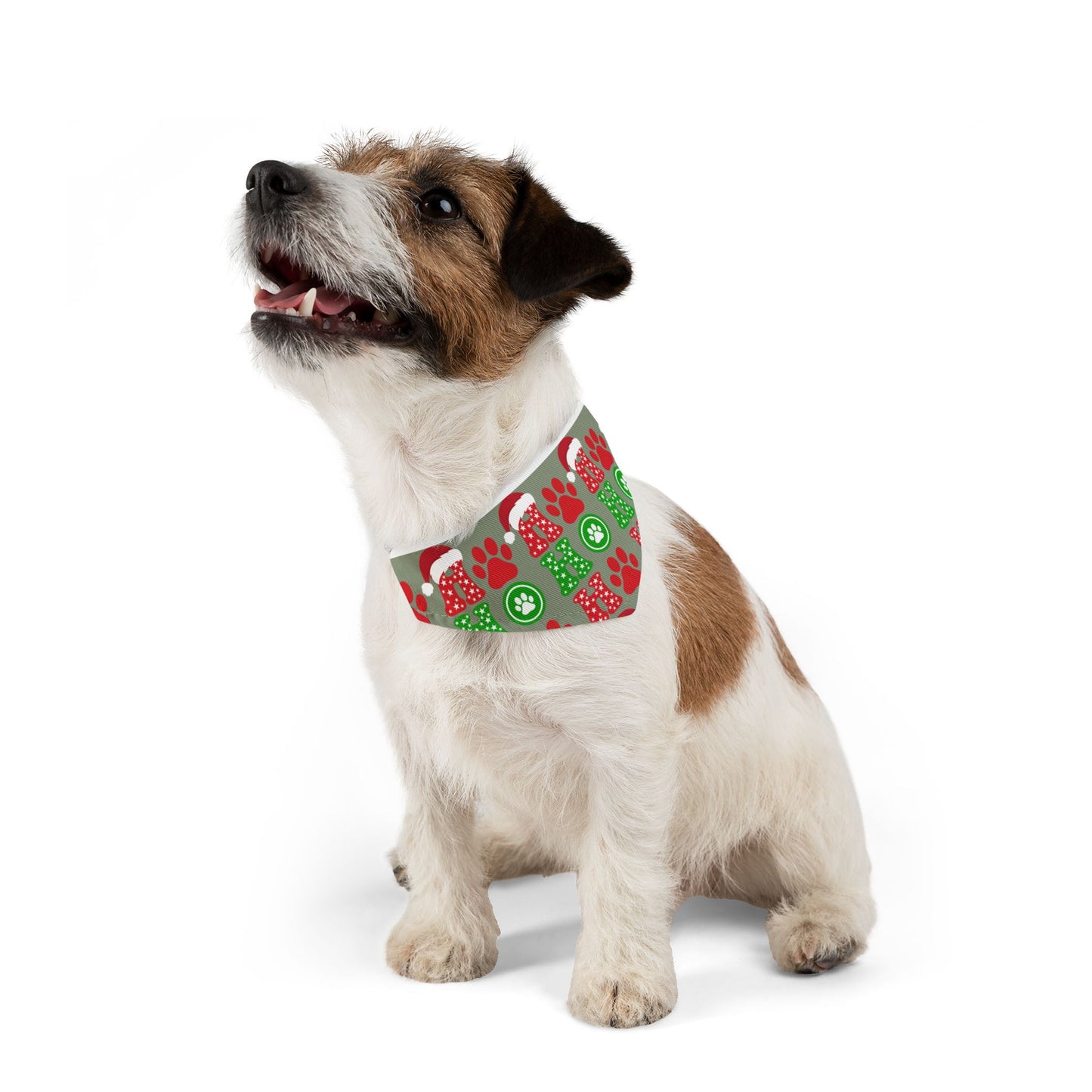 Christmas Pet Bandana: Make your furry friend look festive!